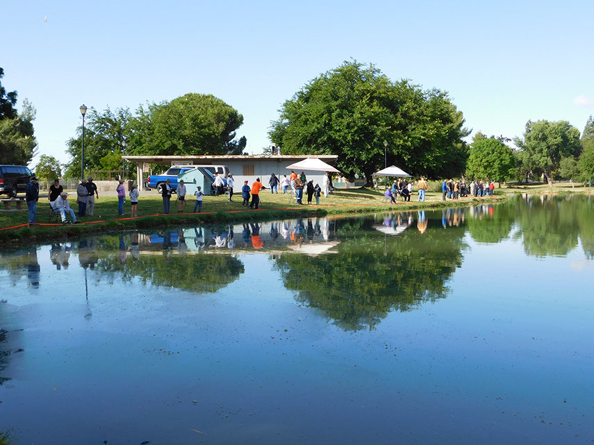 Special needs fishing day.